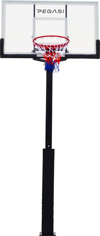 Pegasi Basketbalpaal Inground - Basketbalring - Outdoor - Incl. Sleeve/ Paalbeschermer - 245 tot 305cm