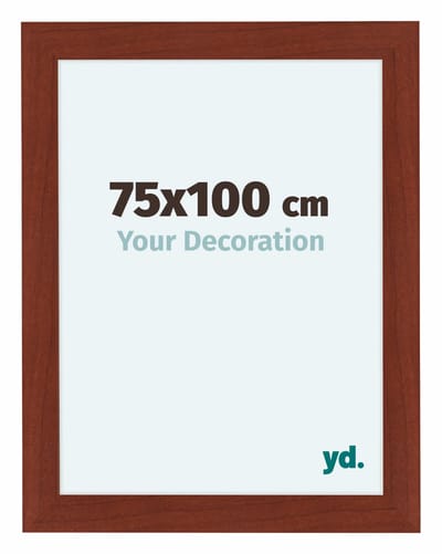 Your Decoration - Fotolijst 75x100 cm - MDF - Kersen - Como