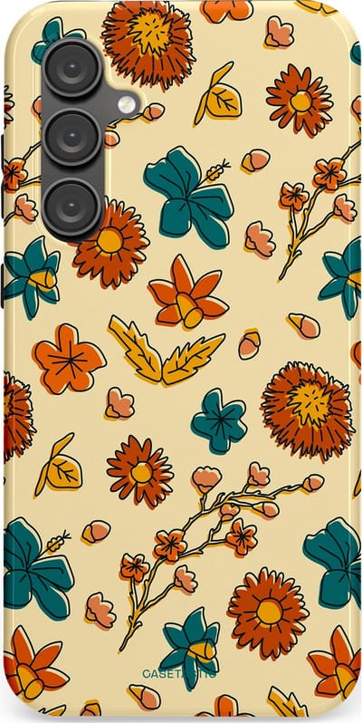 Casetastic Hoesje Geschikt voor Samsung S23 FE - Stijlvolle Beschermende Duo-layer Case - Boranisch veld