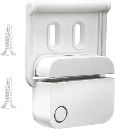 Deur Opener Houder - Alarm Houder - Inbraakpreventie Thuis - Real-time Meldingen - 8.1 x 6.3 cm - Zwart