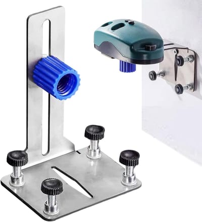 Wandmontagebeugel - Montagestandaard Houder - Nauwkeurig Ophangen - Verdikt Roestvrij Staal - 15mm 6mm Interface - Zilver