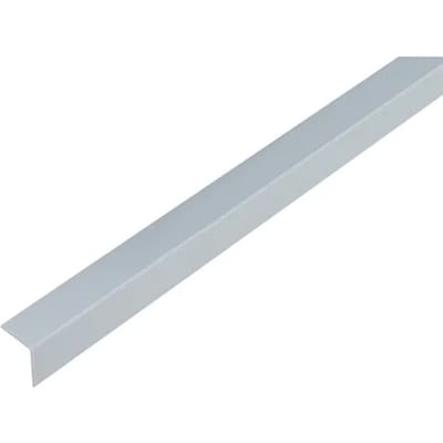 Alberts Hoekprofiel - Pvc Grijs - 25x15x1mm 2,6m