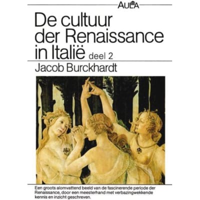 Cultuur De Renaissance In Italië - Vantoen.Nu - J. Buckhardt