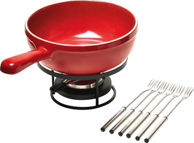 Emile Henry Fondue set - Brander - 6 personen