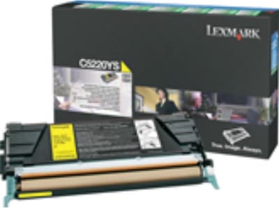 Lexmark Toner 00C5220YS geel