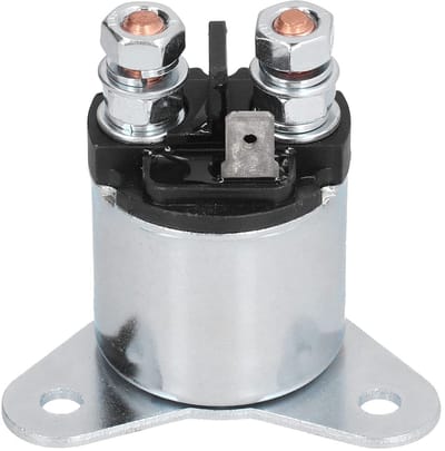 Dailygoods- Startmotor - Vervangend Relais - Gietijzer/Koper - Voor 188F/190F - Gemakkelijk te Installeren - Voor Benzinegenerator/Benzinepomp - Motorrelais