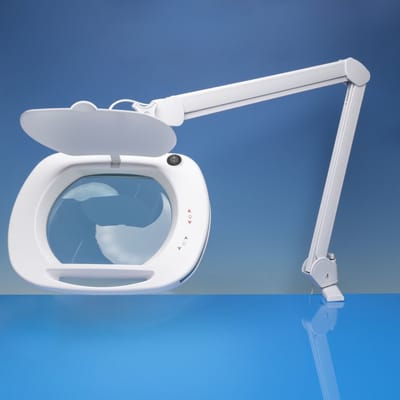 Model Craft Loeplamp - LC9100LED LightCraft LED-vergrootglaslamp met brede lens Hobby verlichting