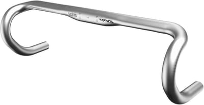 Racefiets Stuur - Fietsstuur Aluminium - Comfortabel Fietsen - Ergonomische Vorm - 44CM - Zilver