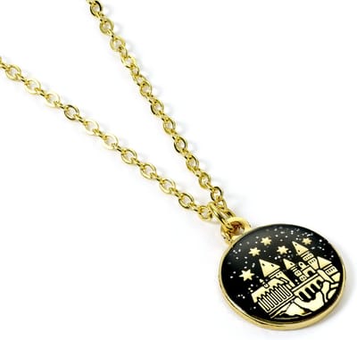 The Carat Shop - Harry Potter Goudkleurige Zweinstein Kasteel Ketting