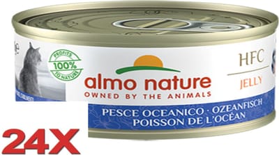 Almo Nature HFC - Kattenvoer - Jelly Oceaanvis - 24x70gr