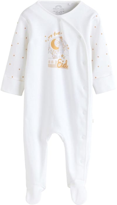 Next - Pasgeboren unisex - Eid babypyjama - Wit