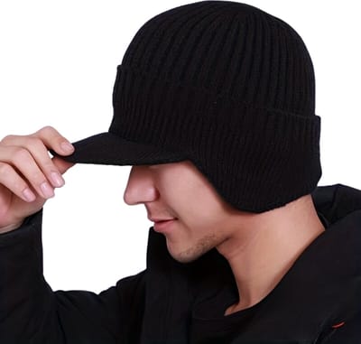 Nivard Oorwarmers - Oorverwarmers - Earmuffs - Ear Warmers - Dames - Heren - Volwassenen - Winter - Muts - Zwart