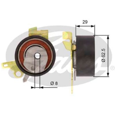 Spanpoelie, PowerGrip distributieriem GATES T43022