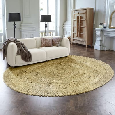 LOBERON Vloerkleed Arendel bruin