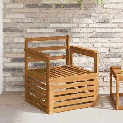 vidaXL - Buiten - bank - set - Massief - Acacia - Hout