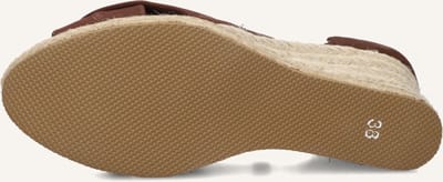 AYANA Omo26yu947 Espadrilles - Zomer Schoenen - Dames - Bruin - Maat 40