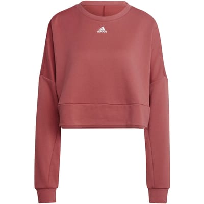 Ruimvallend dames sweatshirt adidas Aeroready Studio