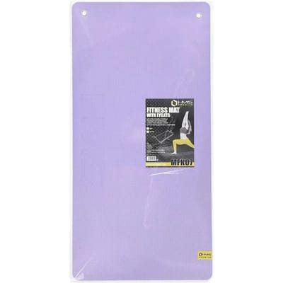 HMS Fitness Mat - Lila/Zwart - 15 mm