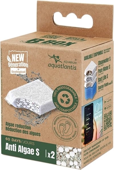 Aquatlantis bio filtermedium small Type: Anti algae S