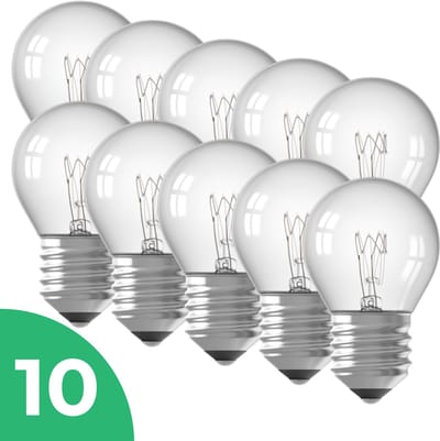 Trixline Kogel Gloeilamp E27 - 25W - Warm Wit Licht (2700K) - 215 lm - 1 jaar - Dimbaar - 10 stuks