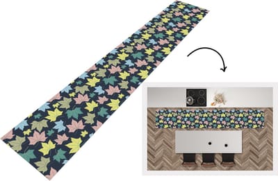 Keukenloper - Loper keuken - Patronen - Herfst - Bladeren - 300x50 cm - Keukenloper vinyl