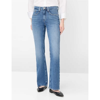 Brax Dames Jeans  Style MARY BOOT USED VINTAGE BLUE, denim blauw regular, maat 38