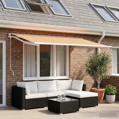 vidaXL - Vervangingsdoek - voor - zonnescherm - Multikleur - 250 - x - 200 - cm