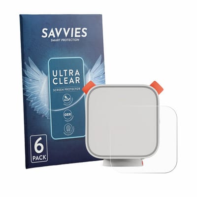 Savvies - Screenprotector voor Yoto Player (3. Gen.) - Folie Beschermfolie transparant 6 Stuks