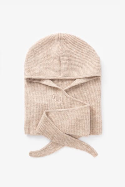 Sissy-Boy - Beige balaclava muts