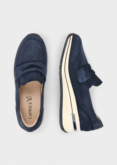 Schoenen van echt leer van wild - marine - Gr. 37 van Goldner Fashion