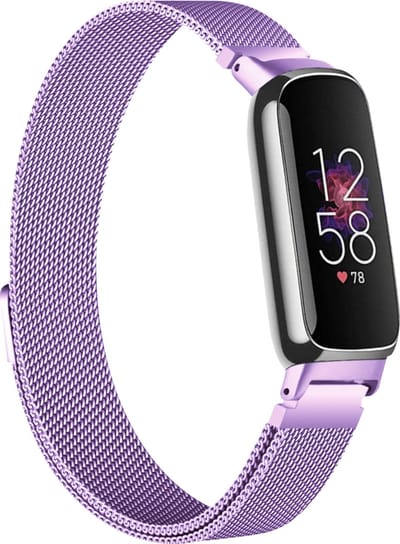 MY PROTECT - Milanese Bandje Geschikt Voor Fitbit Inspire 3 - Milanees Fitbit Bandje - Lavendel
