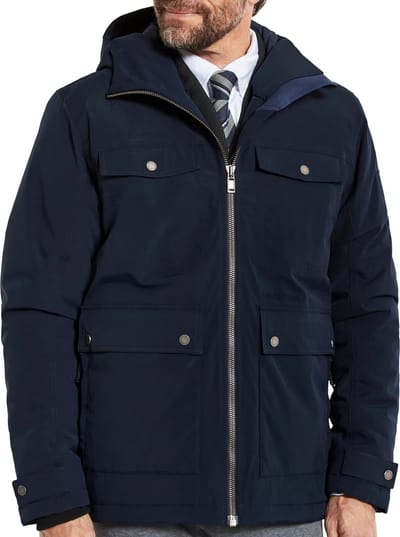 Didriksons Parka Hilding Navy - Maat XL - Heren - Parka's