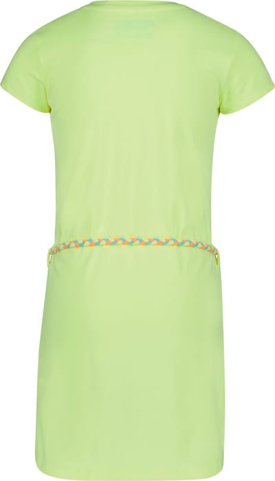 4PRESIDENT Meisjes jurk - Neon Bright Yellow - Maat 92 - Meisjes jurken