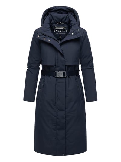 Navahoo dames winterparka WALDBUMMLER – weerbestendig & stijlvol met tailleceintuur