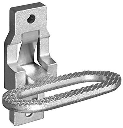 Vouwbare Stap - Grijper - Voertuig Toegang - Roestvrij staal afwerking - 1626 x 111 cm - Zilver