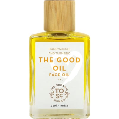 The Organic Skin Co., The Good Oil, Face Oil, Honeysuckle & Turmeric, 30 Ml (1 Fl Oz) yellow
