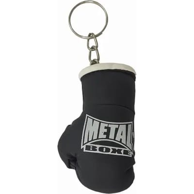 Mini handschoen sleutelhanger Metal Boxe