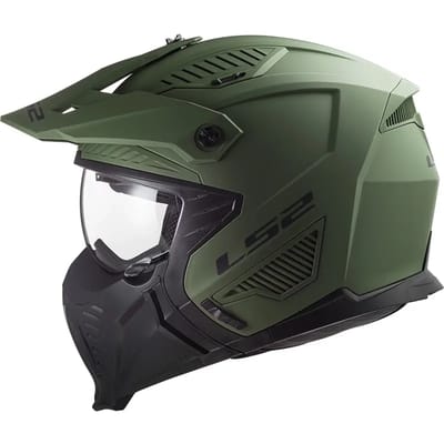 LS2 OF606 Drifter Solid Mat Legergroen 06 Multi Helm - Helm