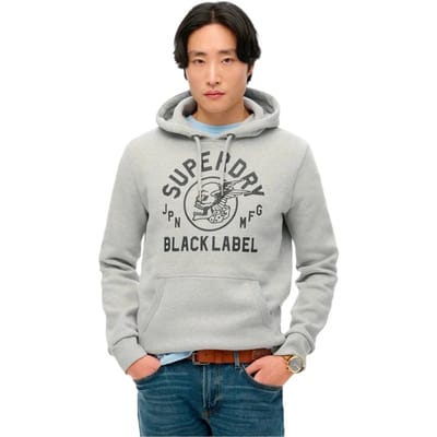 Superdry - Black Label hoodie - Heren - Hoodies