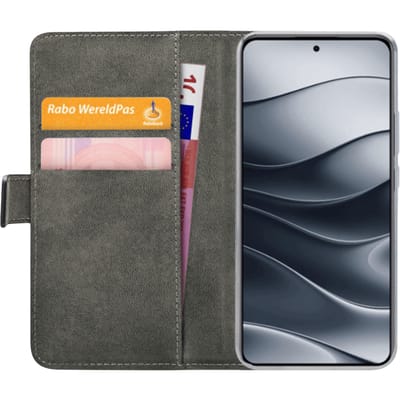 Mobilize Xiaomi Redmi Note 14 5G Portemonnee Hoesje Zwart