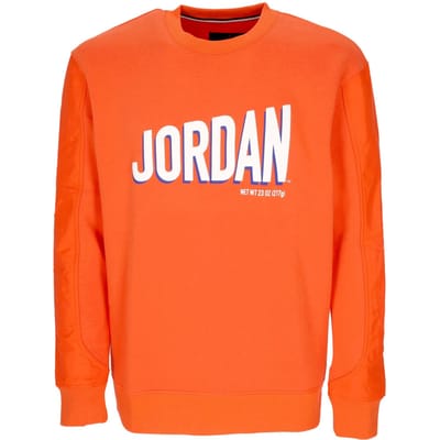 Flight MVP Graphic Fleece Crewneck herensweatshirt Rush oranje/wit