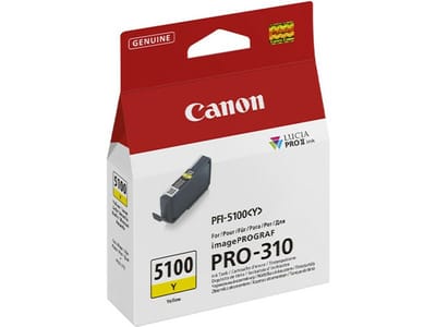 Canon PFI-5100 Y inktcartridge 1 stuk(s) Origineel Geel