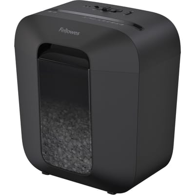 Fellowes LX25M Papiervernietiger / Papierversnipperaar – Mini‑Cut P‑4 – 6 vellen – Voor thuis & thuiskantoor