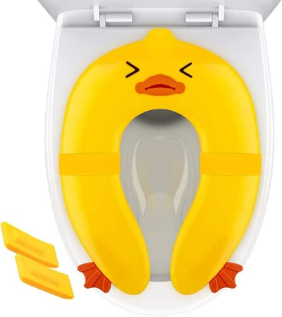 Opvouwbare Toiletbril Verkleiner voor Kinderen - Antislip & Voor Onderweg