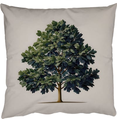 Sierkussens - Kussentjes Woonkamer - 50x50 cm - Eikenboom - Schaduw - Egaal