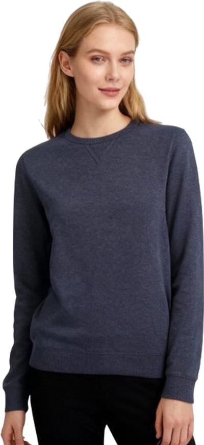 Casual Dames Sweater - Blauw - Neutraal - Trui - Lange Mouwen
