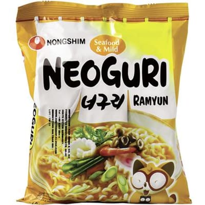 Instant ramen soep zeevruchten neoguri ramyun 120g - nong shim
