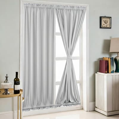 Dailygoods- Verduisteringsgordijnen 64 cm x 183 cm - Warmte-isolerend - Kreukvrij - Polyester - Voor deur/raam - Hoogwaardige stof - Raamdecoratie