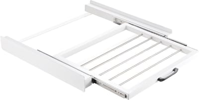 Bodo® Stapelkit - Tussenstuk met Handdoekhouder - Wasmachine en Droger - Wit