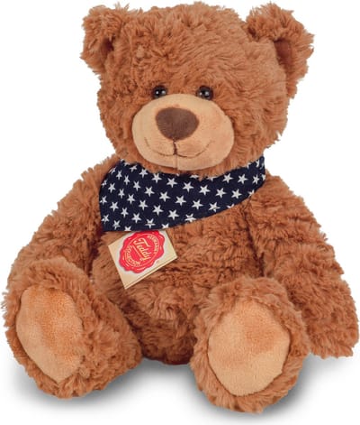 Hermann Teddy Knuffeldier beer Teddy - zachte pluche stof - premium kwaliteit knuffels - bruin - 48 cm